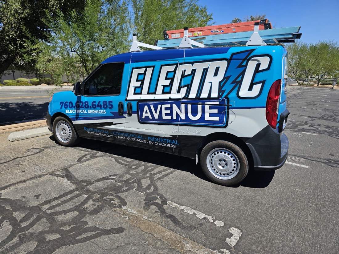 Electric Avenue service van